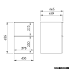 Elita Look komoda 40x63x45cm Canela Oak 167844